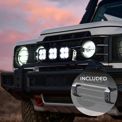INEOS Grenadier Front Bumper Light Kit (Mount + 3-Light LED Bar)
