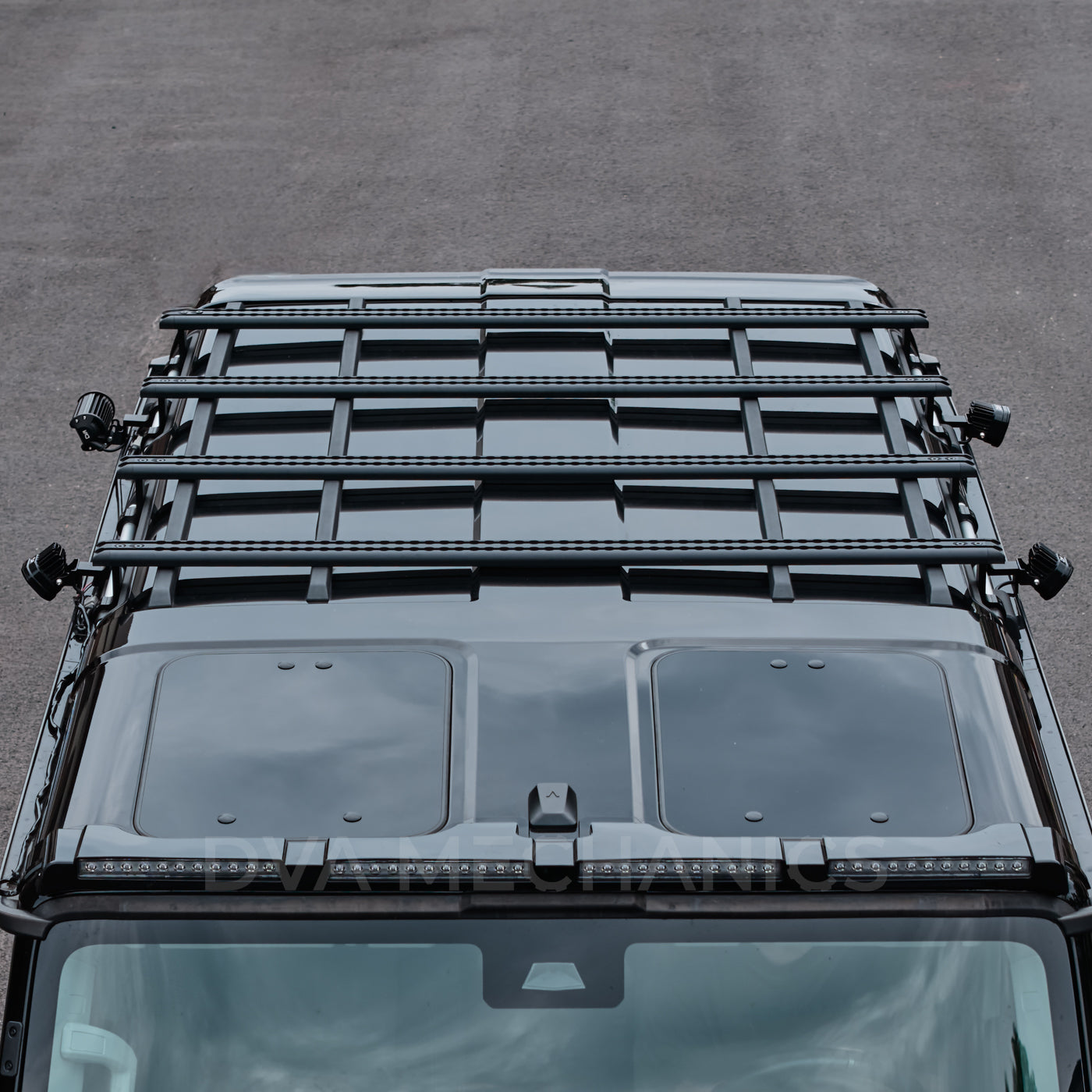INEOS Grenadier: DualTrack-T™ MAX (Gen 2) Cross Bar Rail Kit with L-Track & 25mm T-Slot