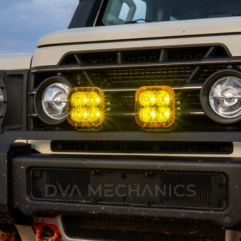 : Front Bumper 2-Light Set for INEOS Grenadier