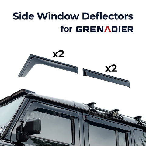 INEOS Grenadier: Side Window Deflectors
