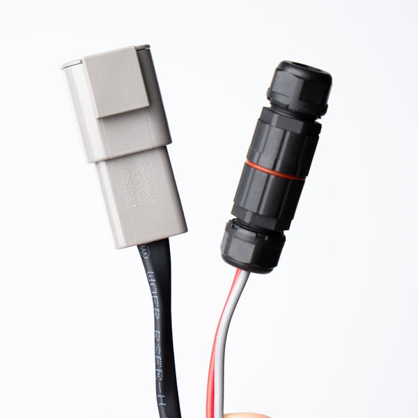 DTP04 - 2P Female to IP65 Waterproof Connector Cable – 3 Meters - DVA Mechanics