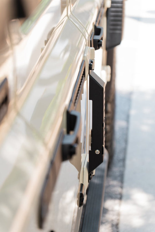 Hinge Step – Door Hinge - Mounted Roof Access Step for INEOS Grenadier - DVA Mechanics