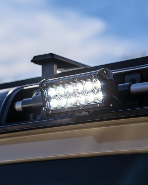 LED Side Flood Light for INEOS Grenadier – Roof Bar Mount & DTP Plug - In - DVA Mechanics
