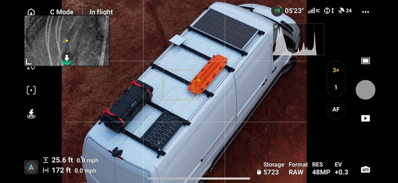 Mercedes Sprinter: LoadSpan™ Load - Spreading Roof Rails with L - Track - DVA Mechanics