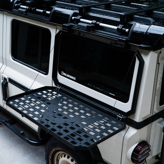 MOLLE Panel With Integrated Camp Table for INEOS Grenadier - DVA Mechanics