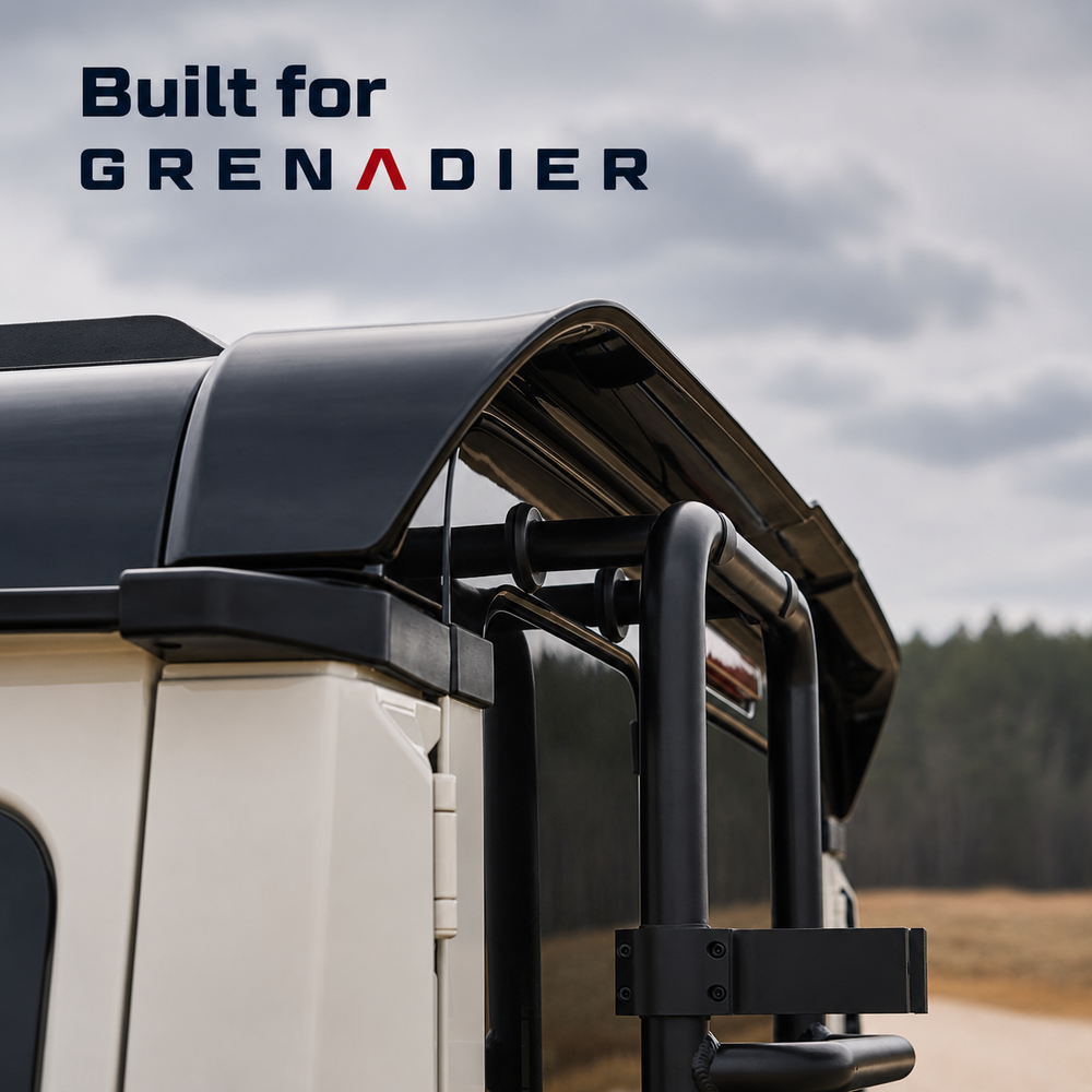 Install a Grenadier Rear Spoiler: Prep, Align and Cure