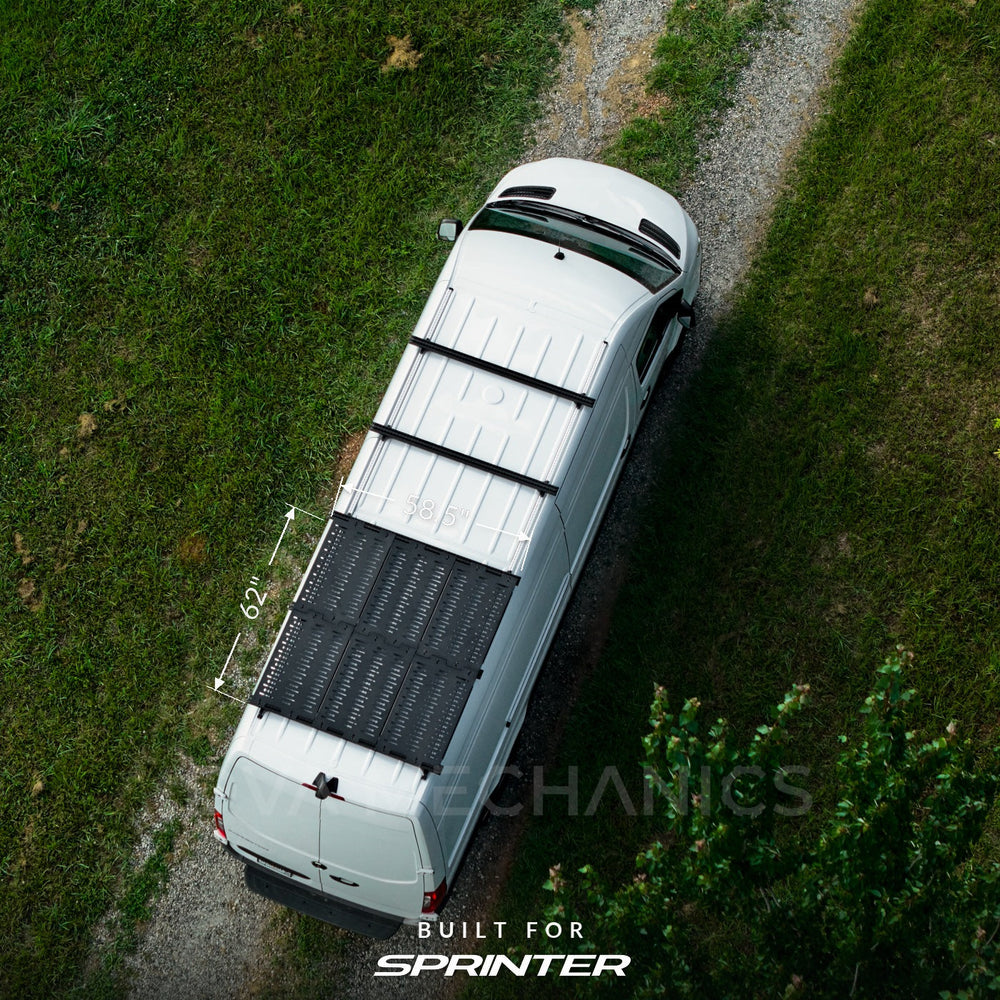 Sprinter Walkable Roof Deck: Choose 62 or 124 Inches