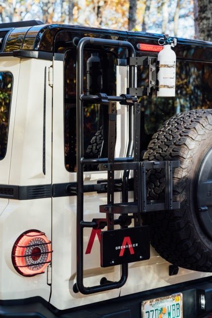The DVA Mechanics Rear Ladder Accessory Carrier: Convenience and Versatility Without Compromise - DVA Mechanics