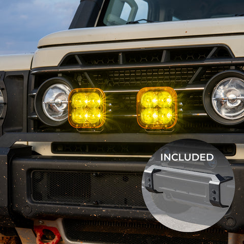 INEOS Grenadier Front Bumper Light Kit (Mount + 2-Light LED Bar)