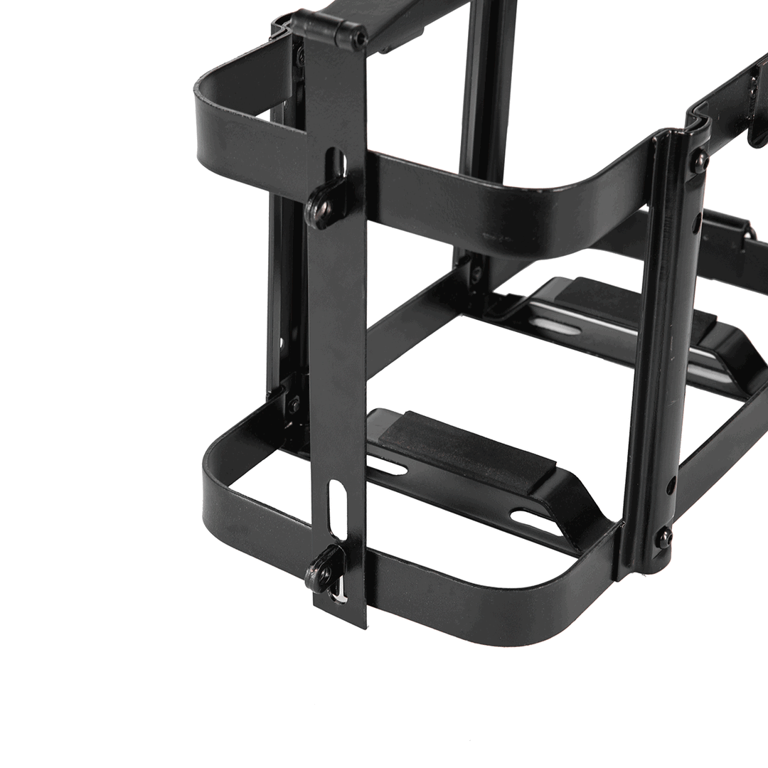 20L NATO Jerry Can Carrier for Side & Rear-Ladder Accessory Carriers package contents and hardware