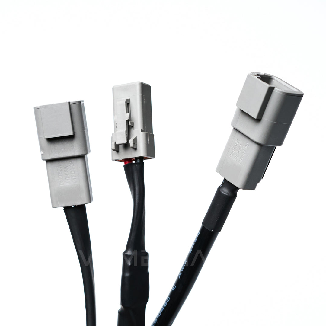 : DTP-06-2S Male to 2-Way DTP04-2P-U Unbalanced Female Splitter installed on INEOS Grenadier