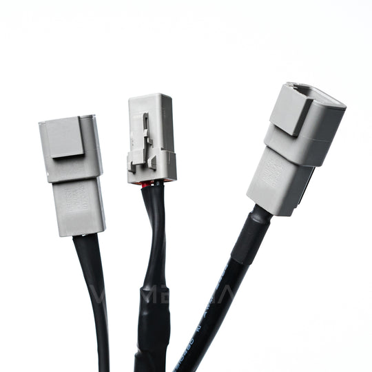 : DTP-06-2S Male to 2-Way DTP04-2P-U Unbalanced Female Splitter installed on INEOS Grenadier