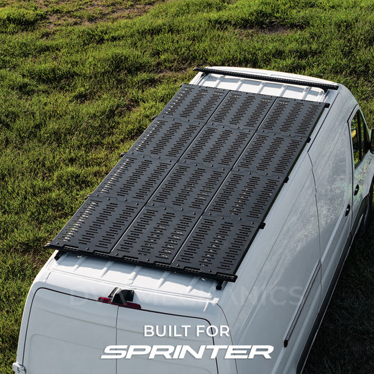 Mercedes Sprinter: Modular Fully Walkable Roof Deck, 62" or 124"