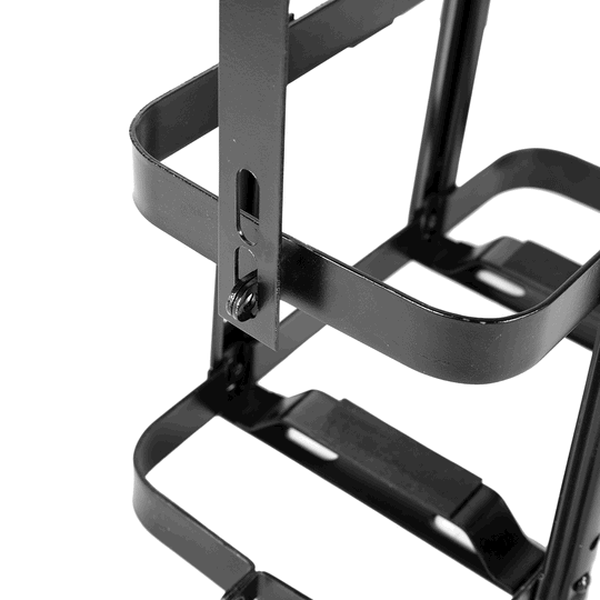 20L NATO Jerry Can Carrier for Side & Rear-Ladder Accessory Carriers rear angle view