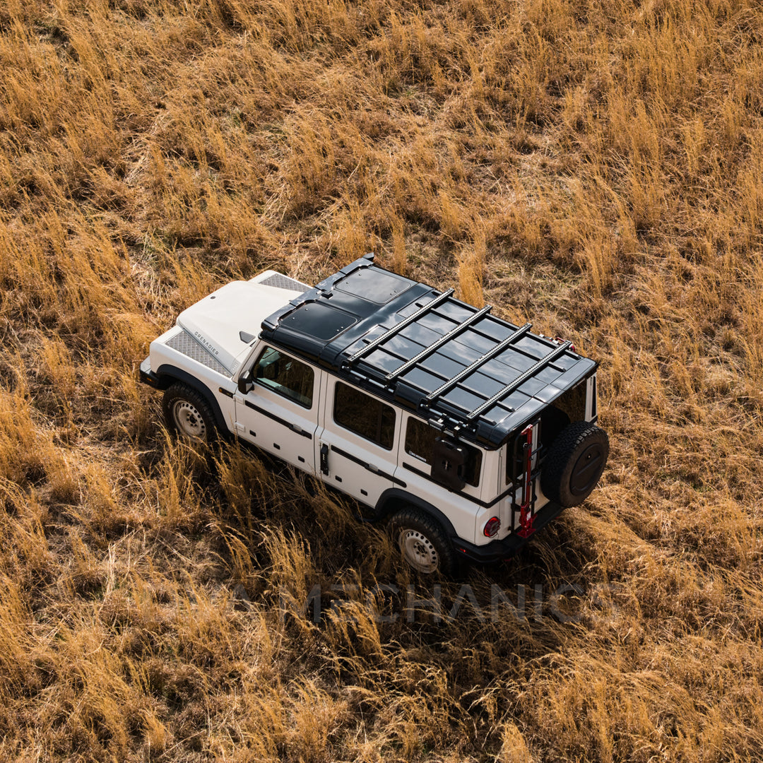 INEOS Grenadier Crossbars: DualTrack™ Low-Profile Roof Crossbar System