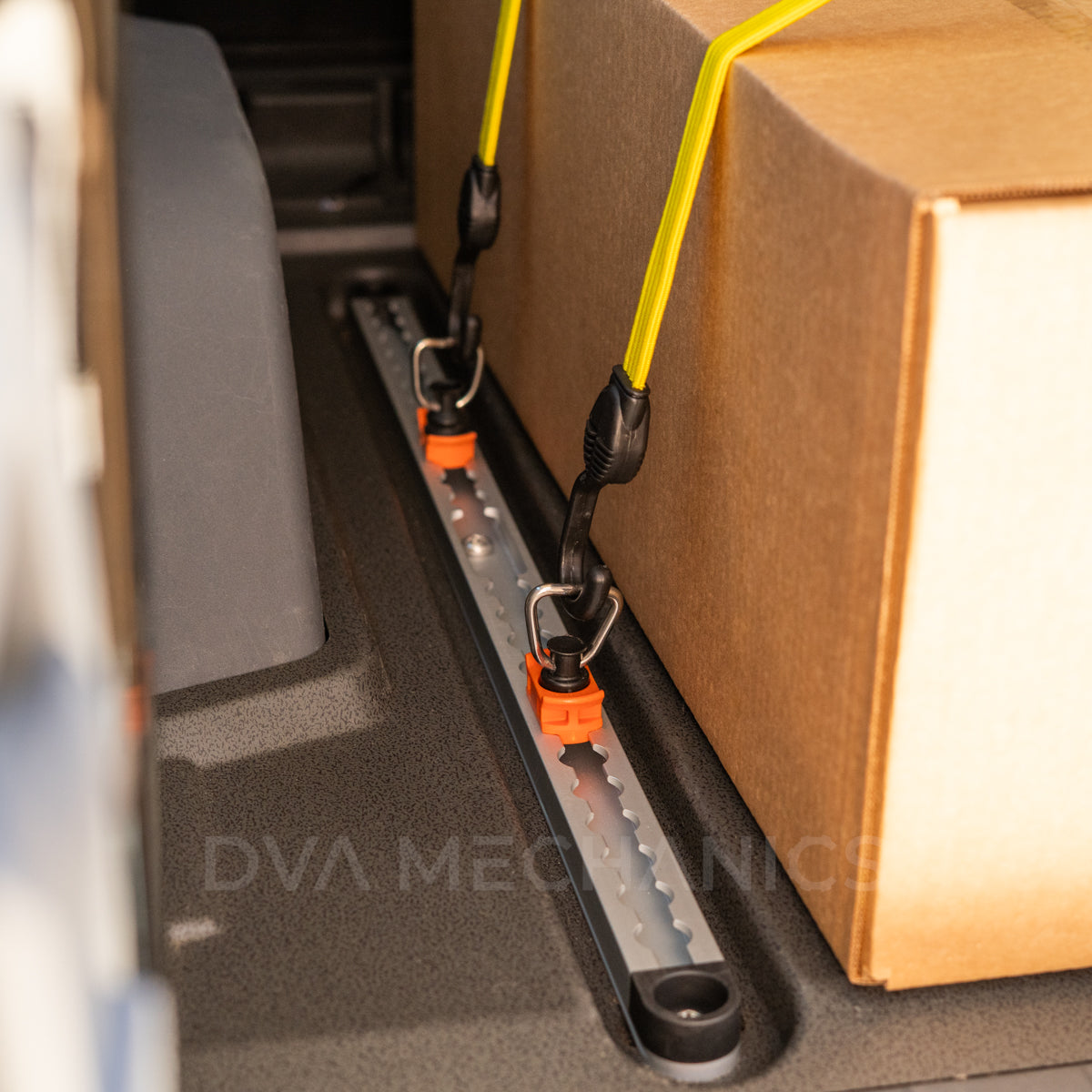 Cart Box Rails Interior Cargo Rails for INEOS Grenadier: L-Track, 1,124 lbf| DVA Mech