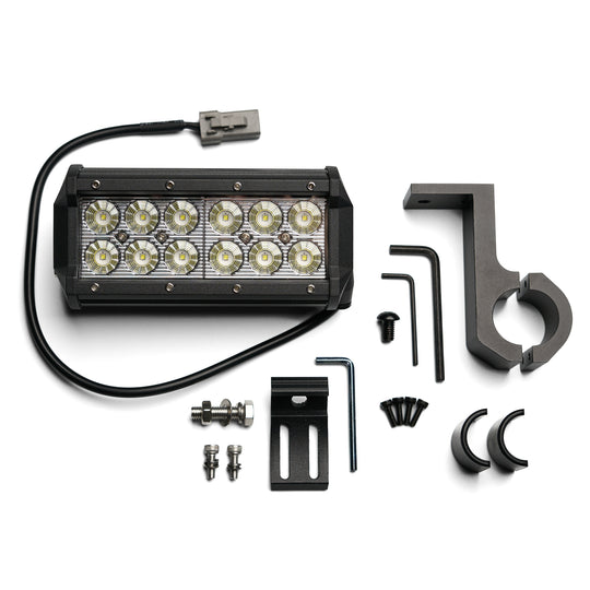 : LED Side Flood Light – Roof Bar Mount & DTP Plug-In close-up detail view