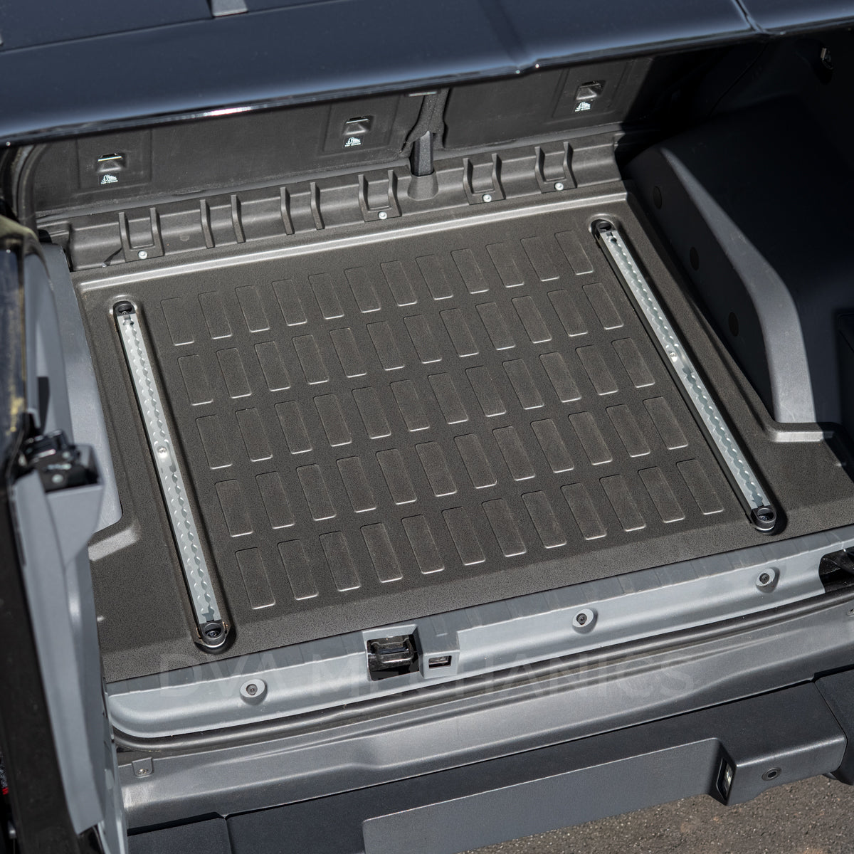 Cargomaster Rails Interior Cargo Rails for INEOS Grenadier: L-Track, 1,124 lbf| DVA Mech