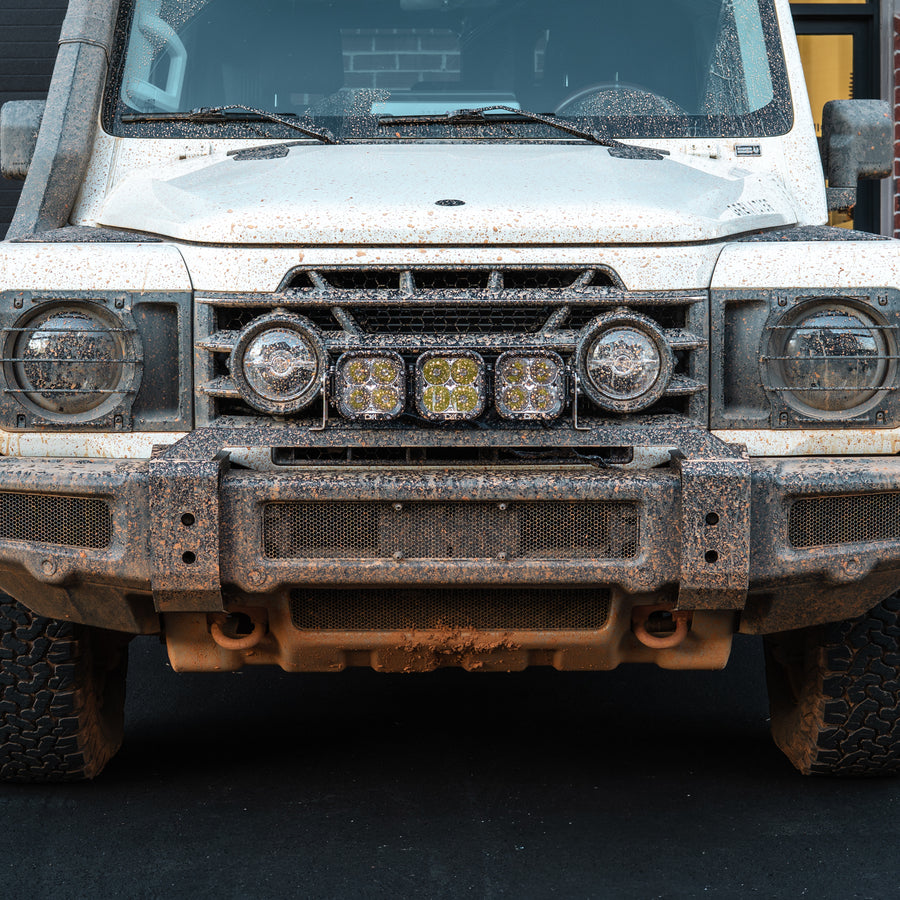 INEOS Grenadier Front Bumper Light Kit (Mount + 3-Light LED Bar)