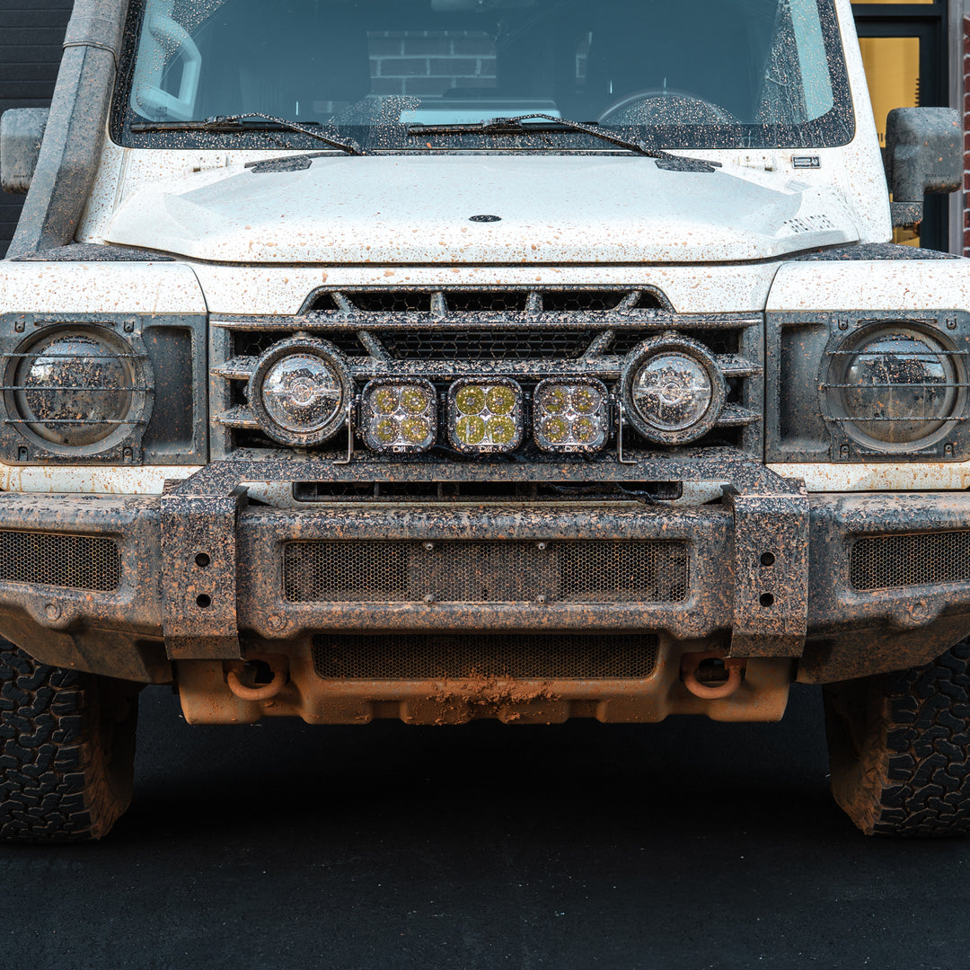 INEOS Grenadier Front Bumper Light Kit (Mount + 3-Light LED Bar)