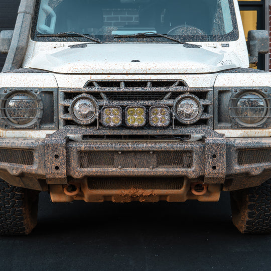 INEOS Grenadier Front Bumper Light Kit (Mount + 3-Light LED Bar)