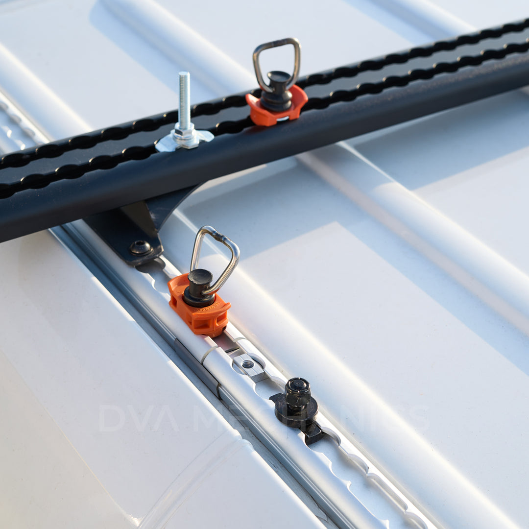 Mercedes Sprinter: DualTrack-T™ Cross Bar Rail Kit with L-Track & 25mm T-Slot