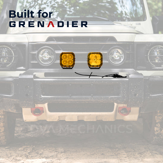 INEOS Grenadier: Front Bumper 2-Light Set