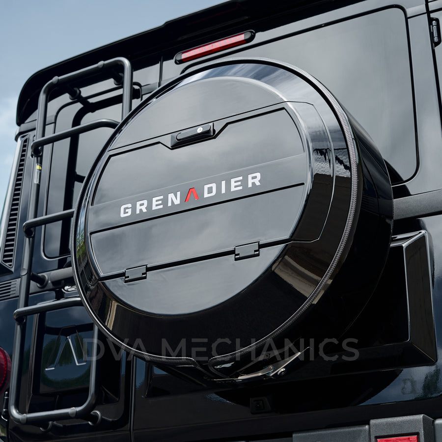 INEOS Grenadier: Spare Tire Utility System