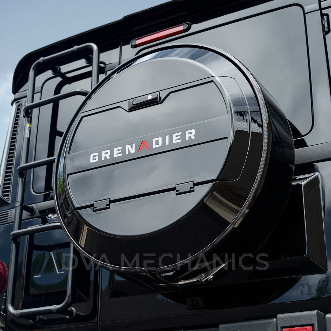 INEOS Grenadier: Spare Tire Utility System