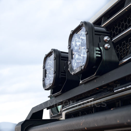 : Front Bumper 2-Light Set mounting detail