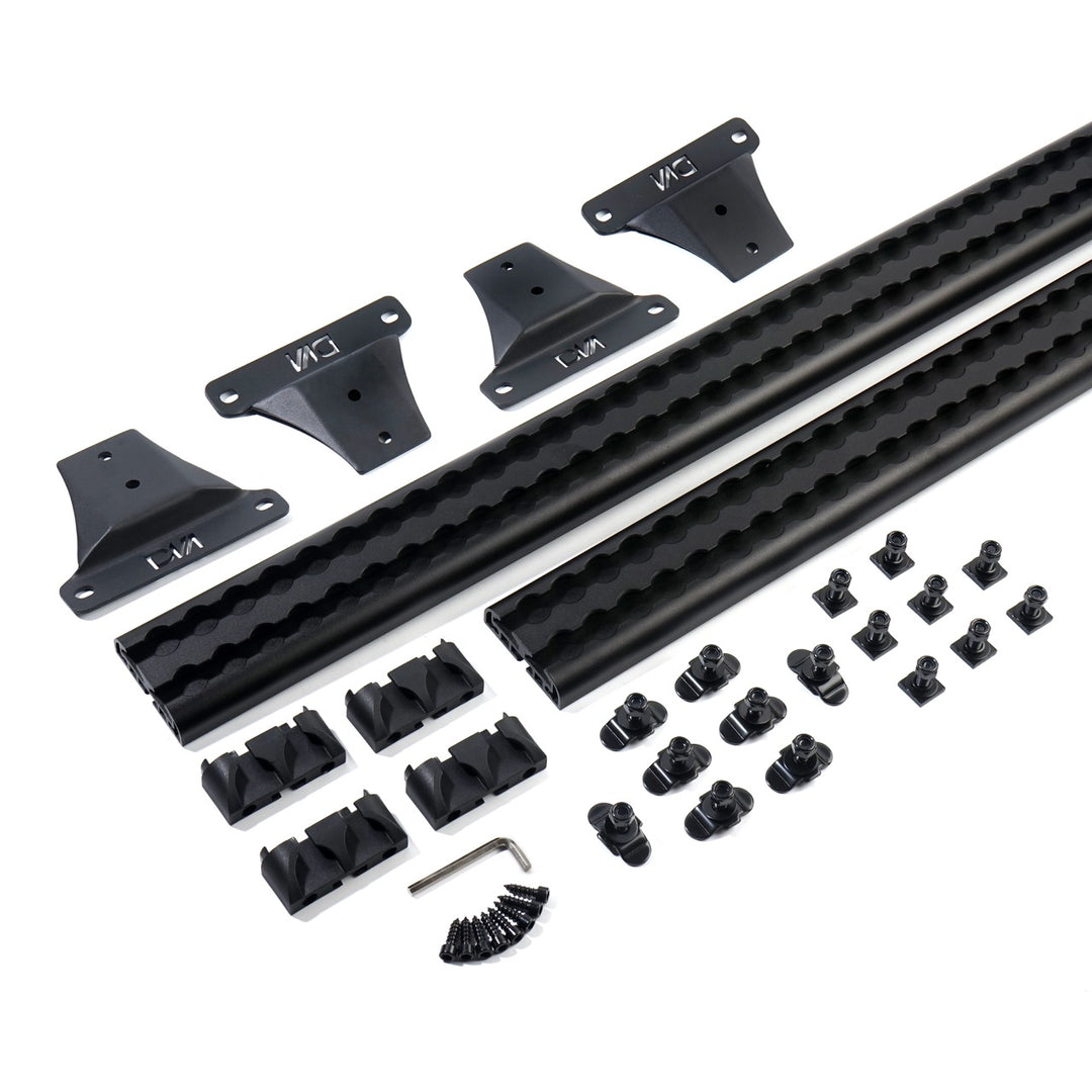 : DualTrack-T™ Cross Bar Rail Kit mounting detail