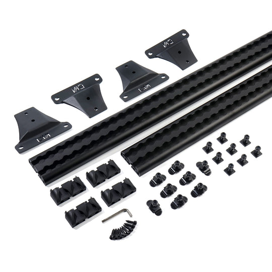 : DualTrack-T™ Cross Bar Rail Kit mounting detail