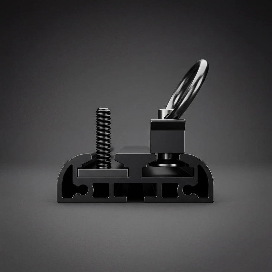 Mercedes Sprinter: DualTrack-T™ Cross Bar Rail Kit with L-Track & T-Bolt