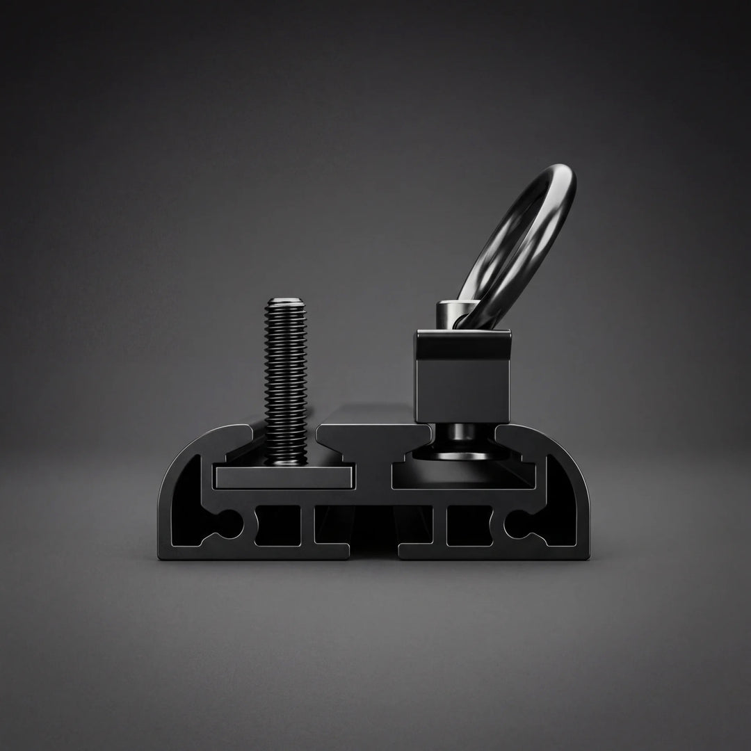 Mercedes Sprinter: DualTrack-T™ Cross Bar Rail Kit with L-Track & 25mm T-Slot