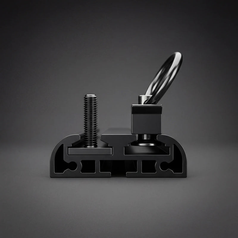 Mercedes Sprinter: DualTrack-T™ Cross Bar Rail Kit with L-Track & T-Bolt