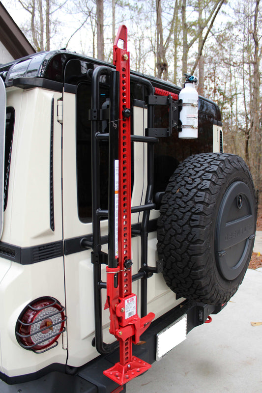 Rear Ladder-Mounted Hi-Lift Jack Carrier for Ineos Grenadier