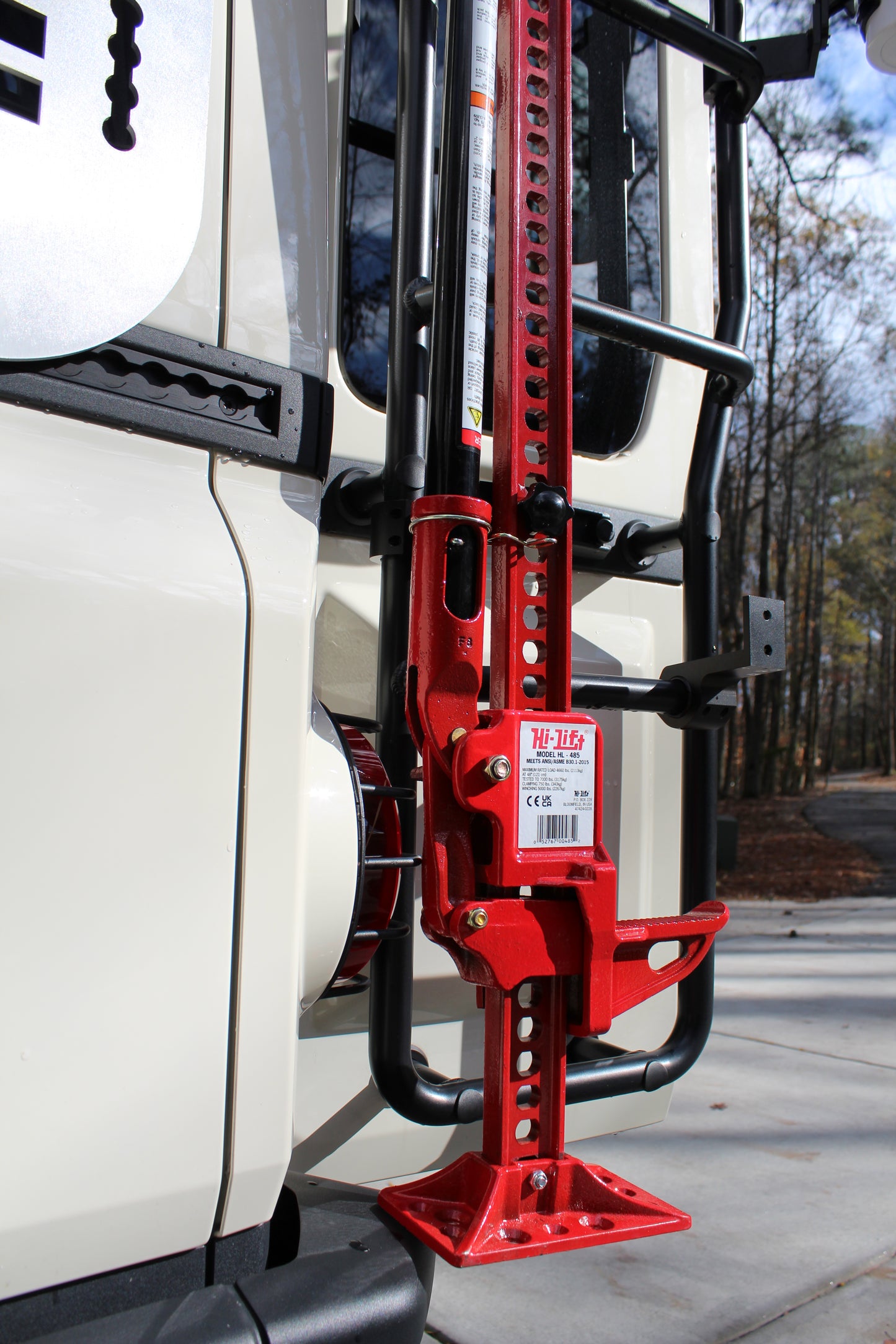 Hi-Lift Mounting System for Ineos Grenadier – Secure Hi-Lift Jack Rear Ladder Mount