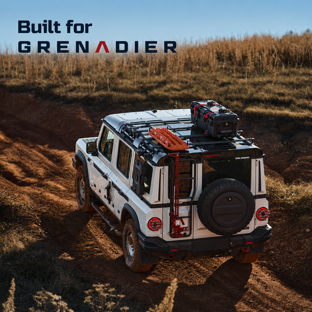 INEOS Grenadier Crossbars: DualTrack™ Low-Profile Roof Crossbar System
