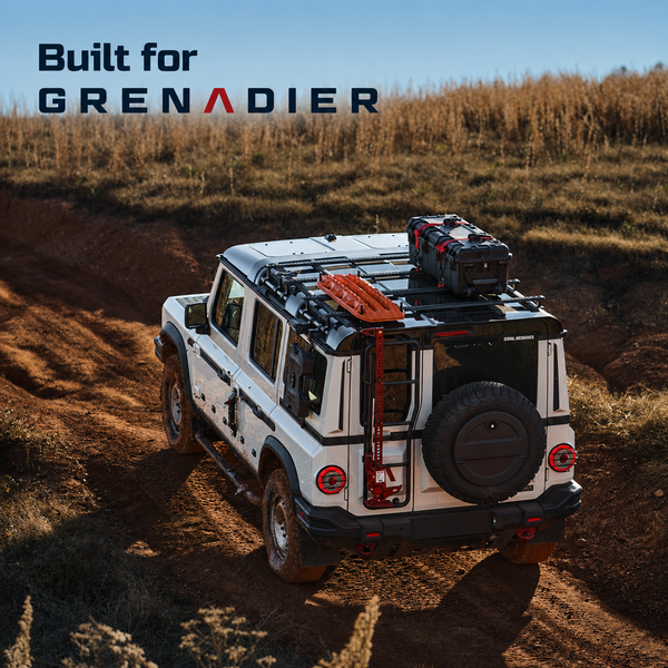 INEOS Grenadier Crossbars: DualTrack™ Low-Profile Roof Crossbar System