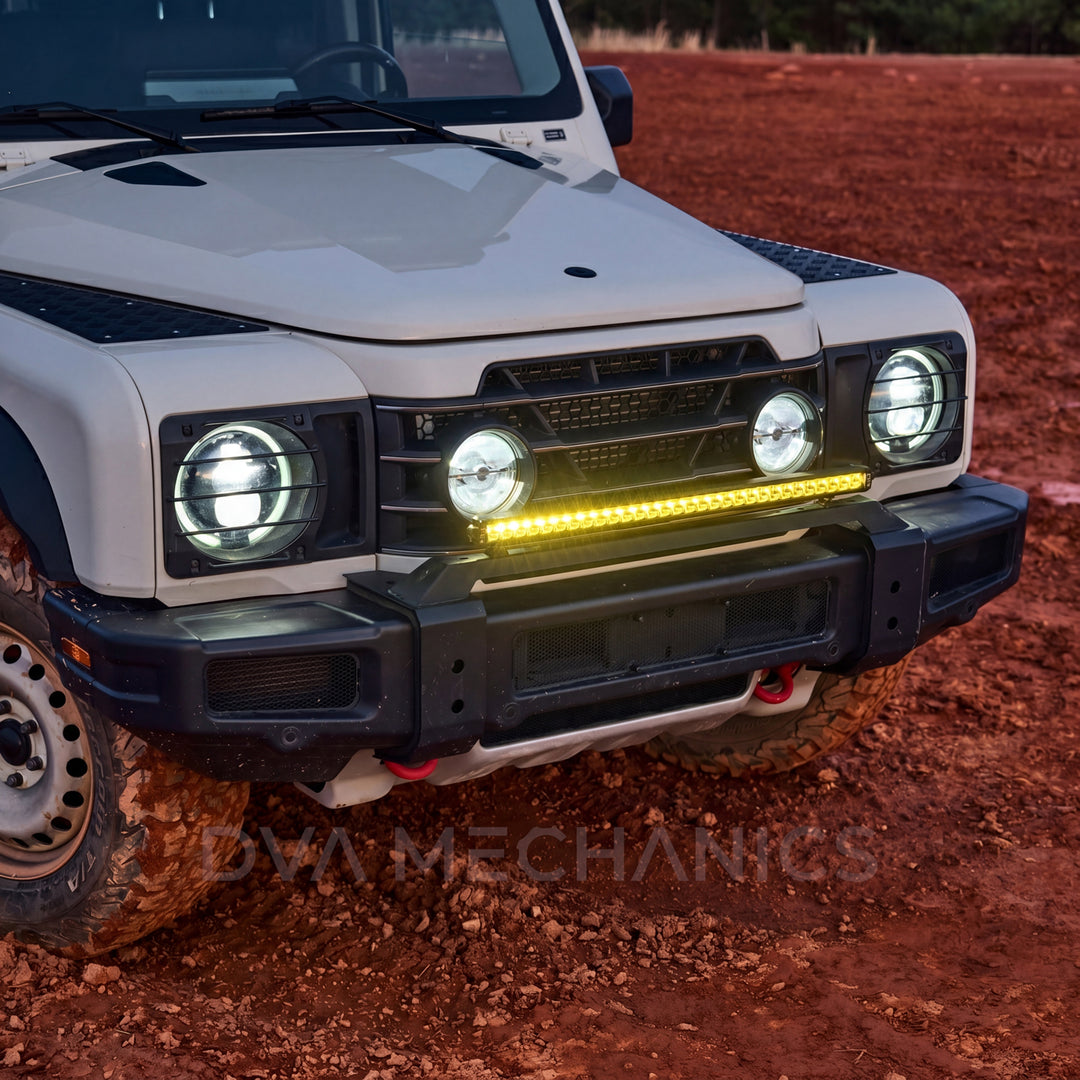 INEOS Grenadier: Front Bumper 32" LED Light Bar - Yellow