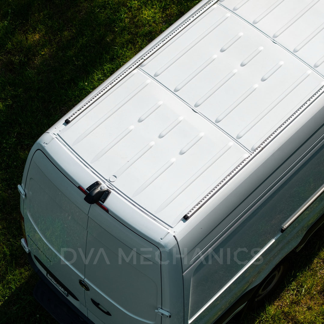 Mercedes Sprinter: LoadSpan-T™ Roof Rails with L-Track & 25mm T-Slot
