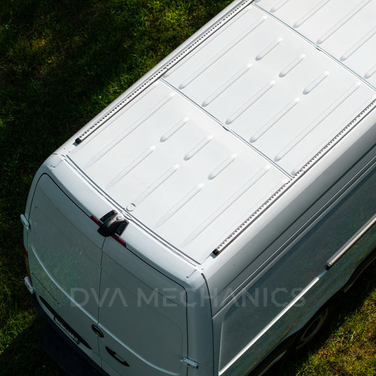 Mercedes Sprinter: LoadSpan-T™ Roof Rails with L-Track & 25mm T-Slot