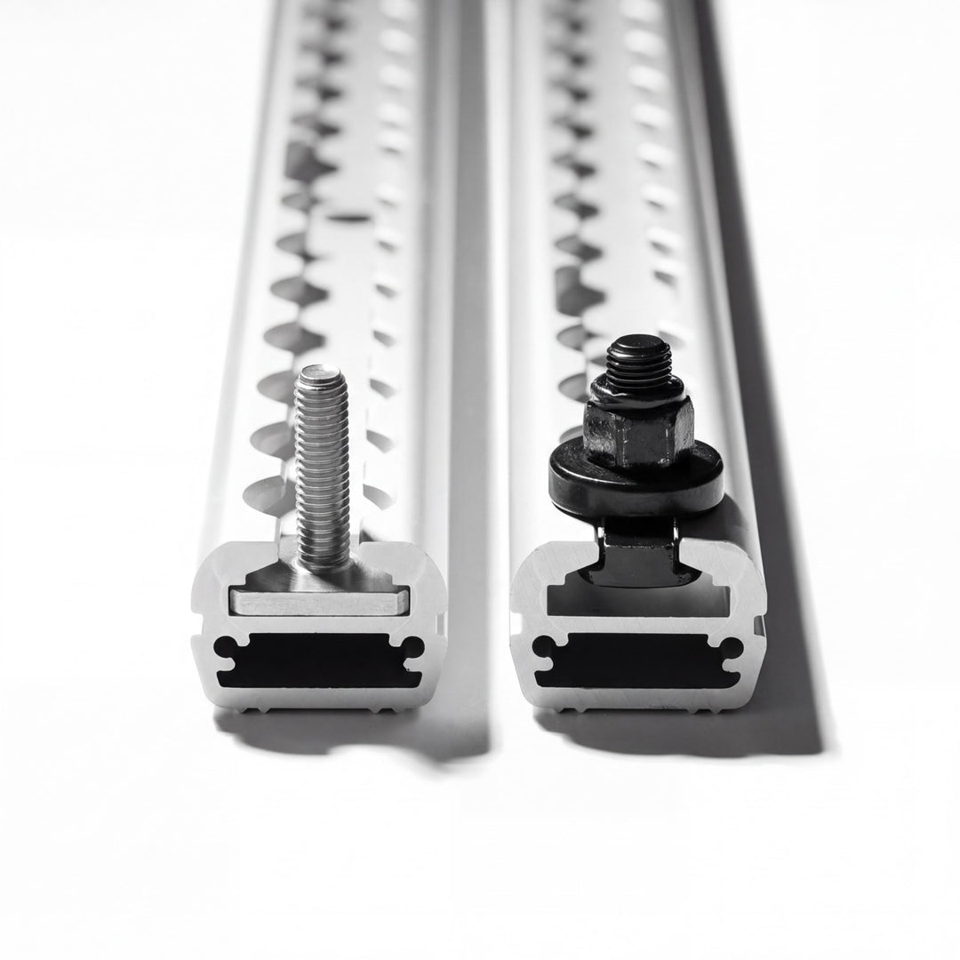 Mercedes Sprinter: LoadSpan-T™ (Gen 2) Roof Rails with L-Track & T-Bolt