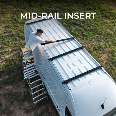 Mercedes Sprinter: DualTrack-T™ Cross Bar | 2-Rail Kit