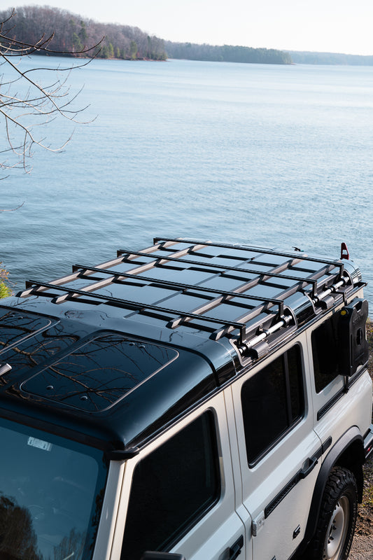 Ultra-Low Profile Roof Rails for Ineos Grenadier – Sleek, Durable, Adventure-Ready (Set of 2)