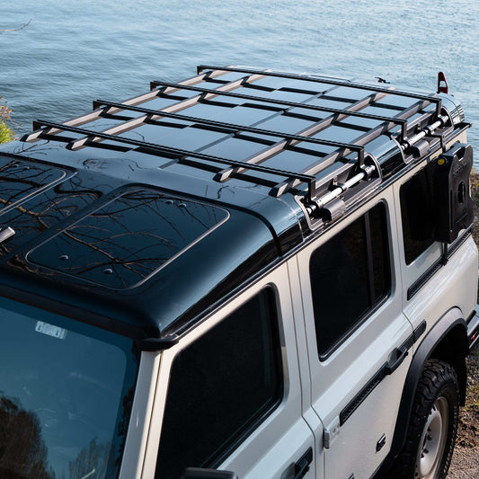 Ultra-Low Profile Roof Rails for Ineos Grenadier – Sleek, Durable, Adventure-Ready (Set of 2)