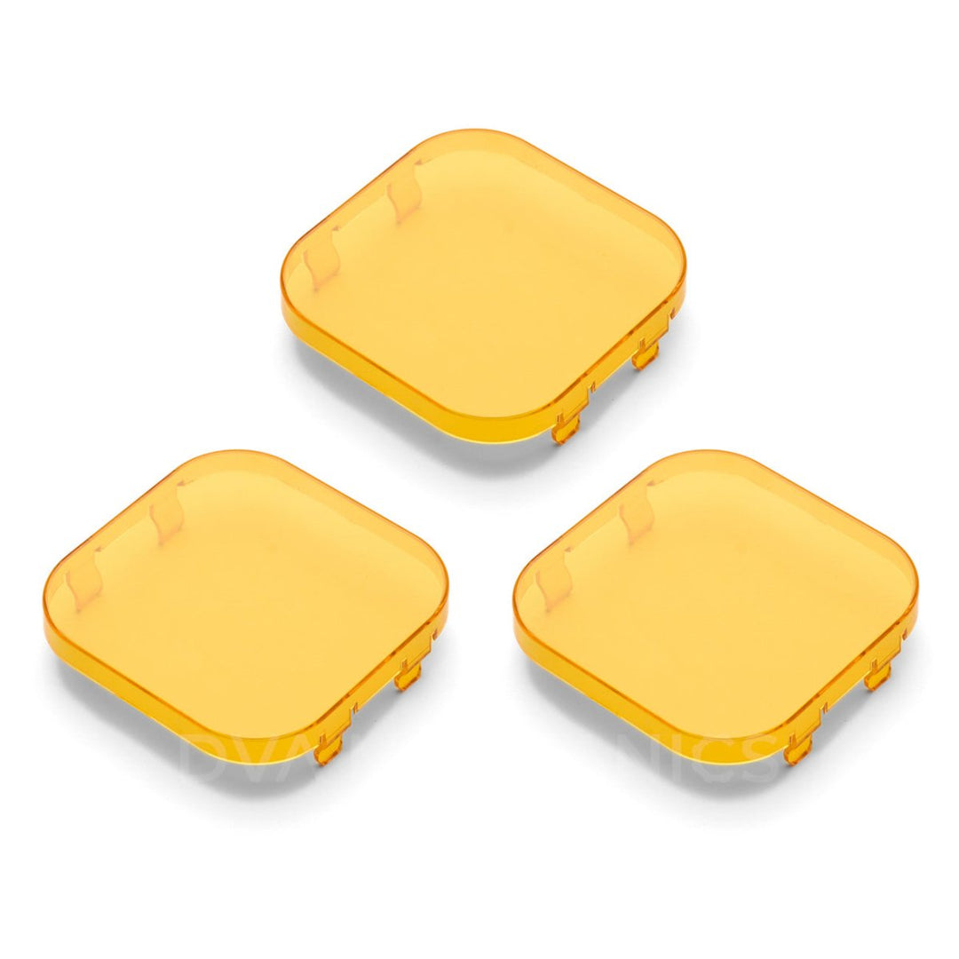 Amber / Yellow Snap - On Light Covers – INEOS Grenadier 3 - Light Bumper Bar (Set of 3) - DVA Mechanics