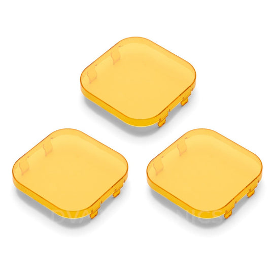 Amber / Yellow Snap - On Light Covers – INEOS Grenadier 3 - Light Bumper Bar (Set of 3) - DVA Mechanics