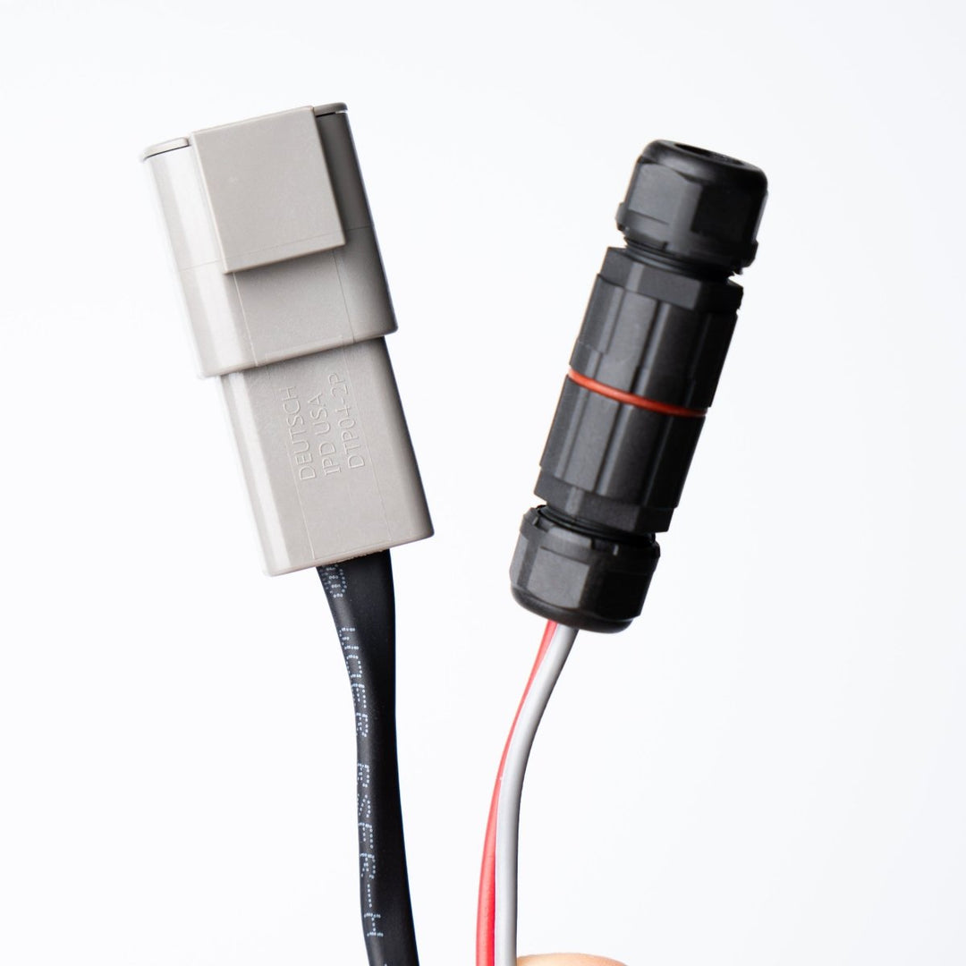 DTP04 - 2P Female to IP65 Waterproof Connector Cable – 3 Meters - DVA Mechanics