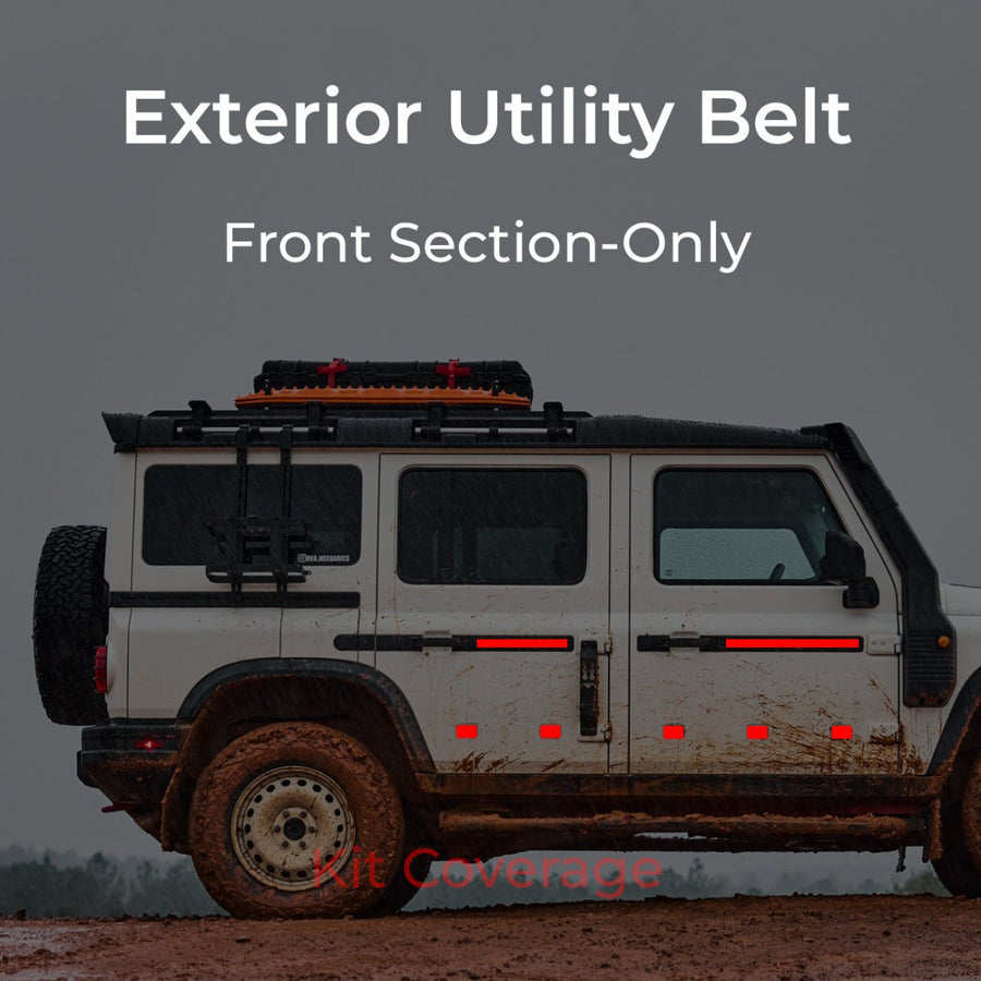 INEOS Grenadier: Exterior Utility Belt - Front Section - Only - DVA Mechanics